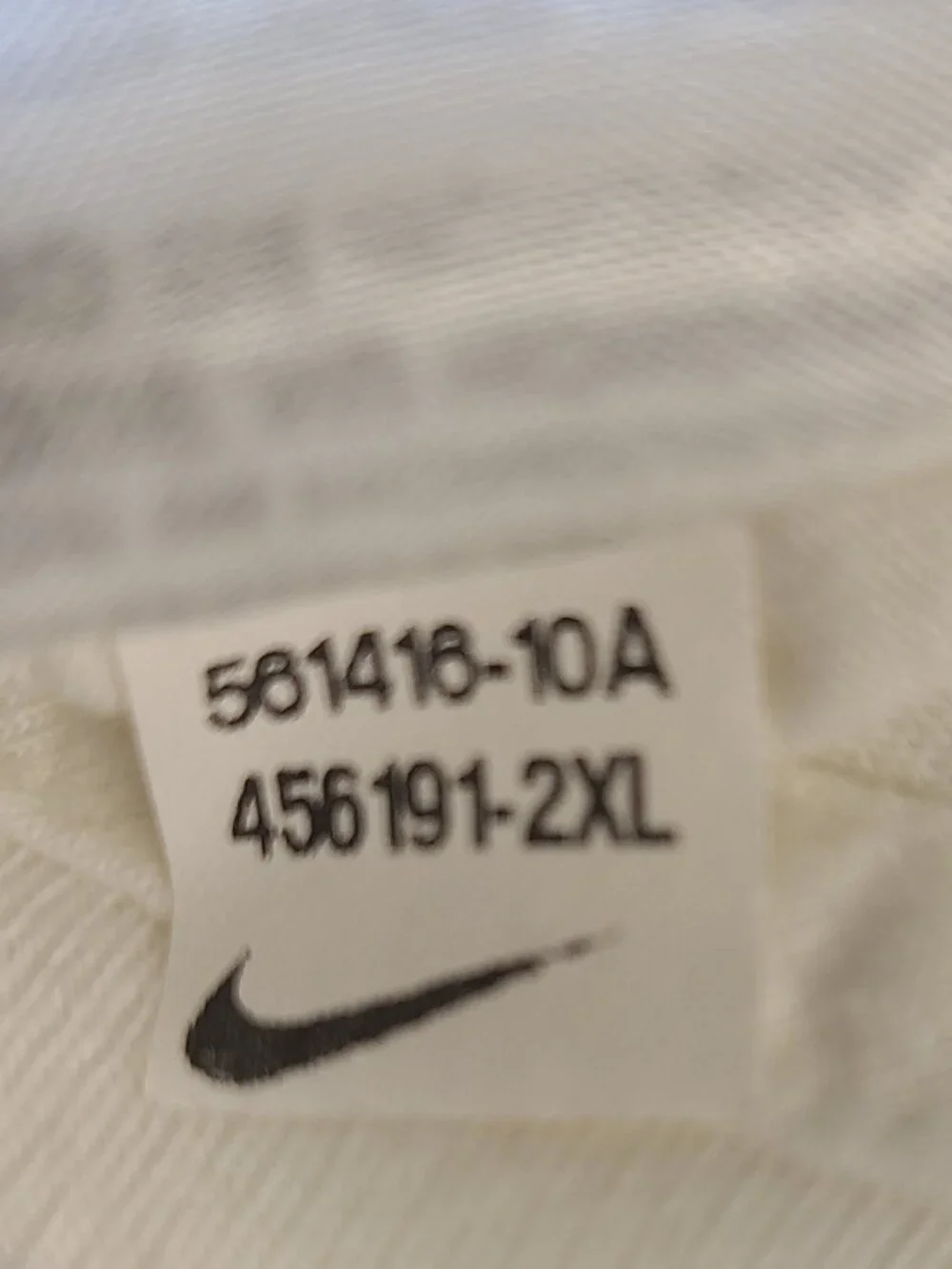 Nike Dare To Air Tee Shirt Men's XXL White & Blue